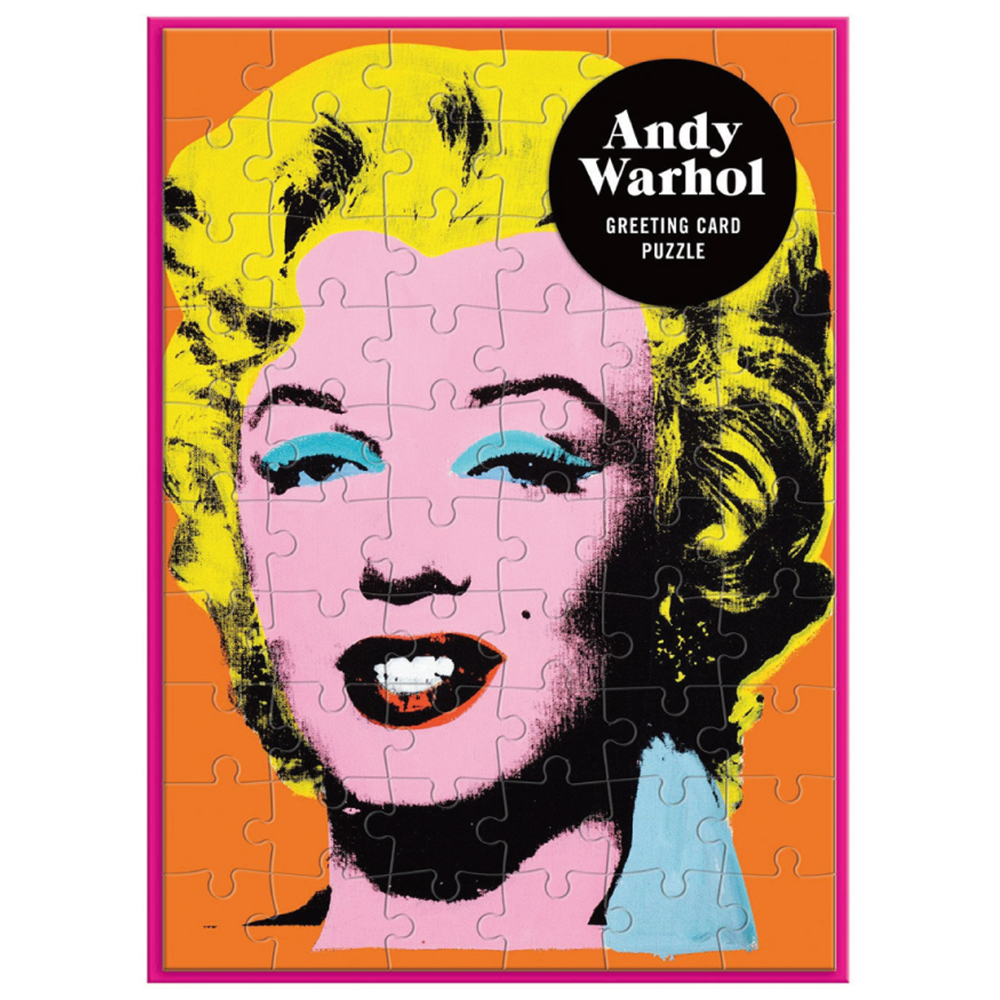 アンディ・ウォーホル マリリン・グリーティングカード・パズル