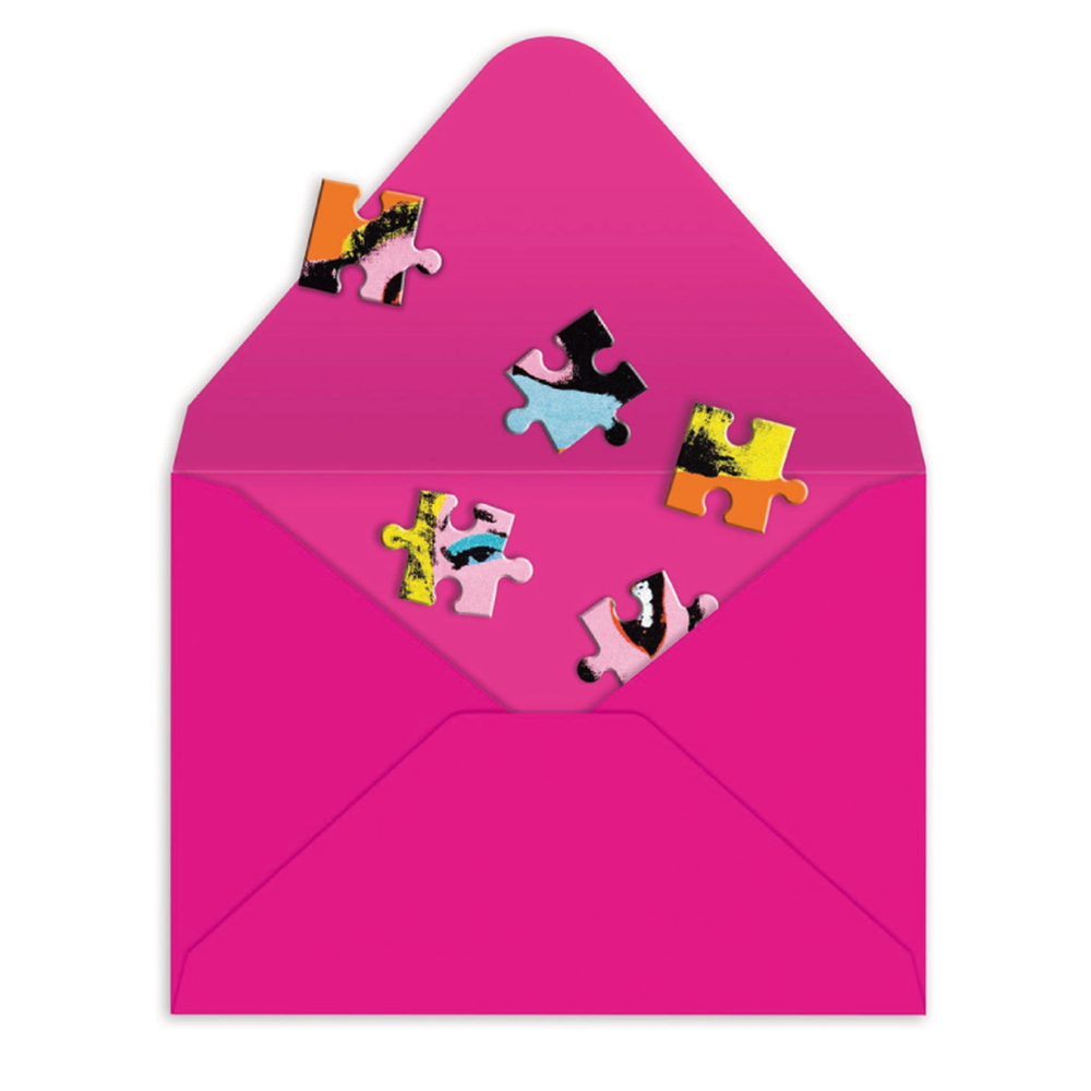 Andy Warhol Marilyn Greeting Card Puzzle