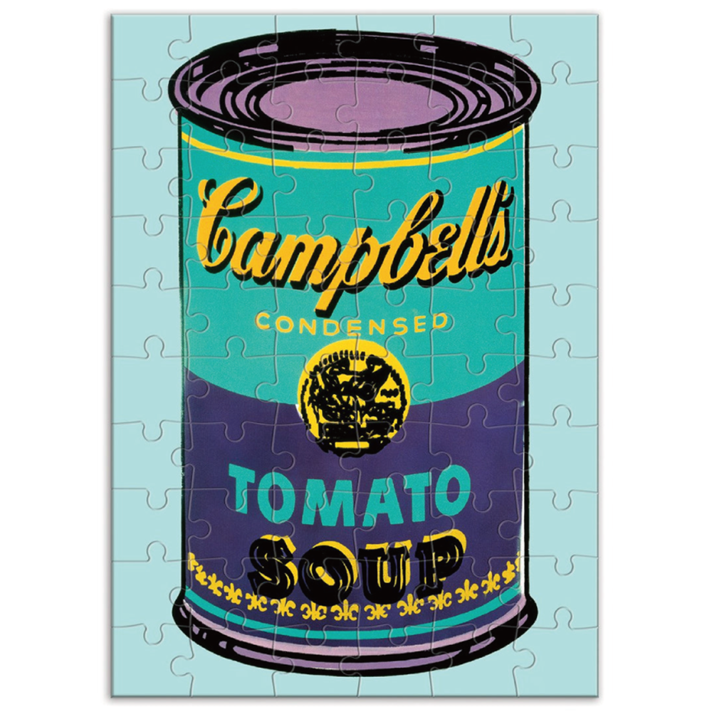 アンディ・ウォーホル スープ缶 グリーティングカード・パズ