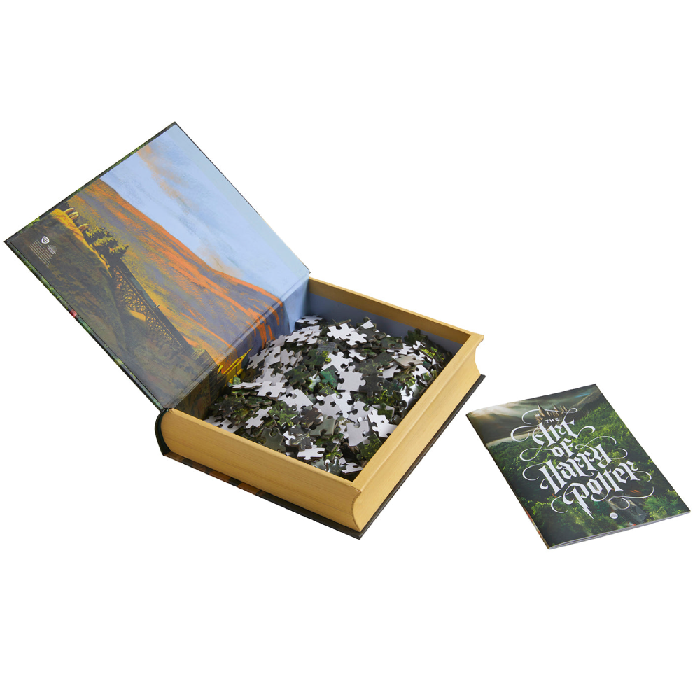 Art of Harry Potter Puzzle and Book Set