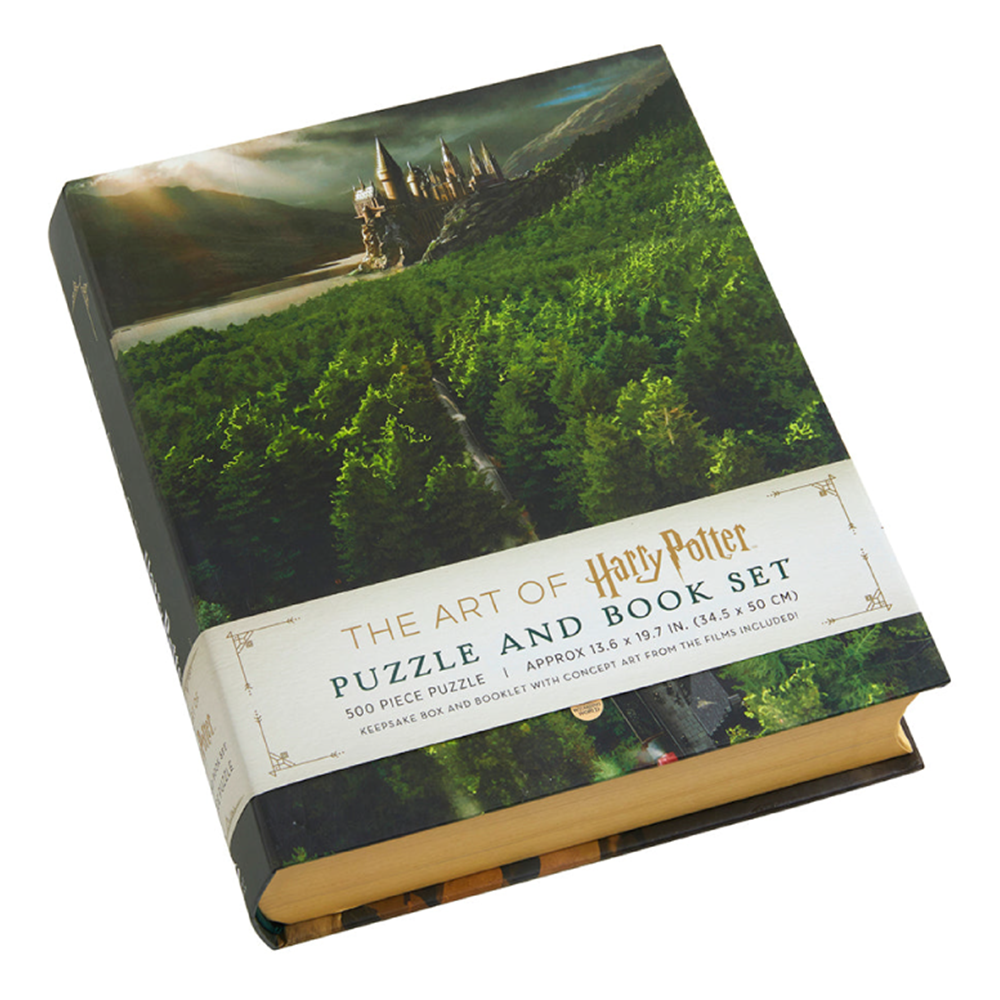 Art of Harry Potter Puzzle and Book Set