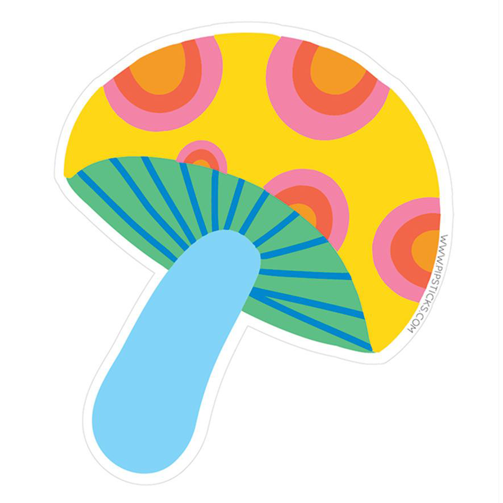 マッシュルーム ステッカー