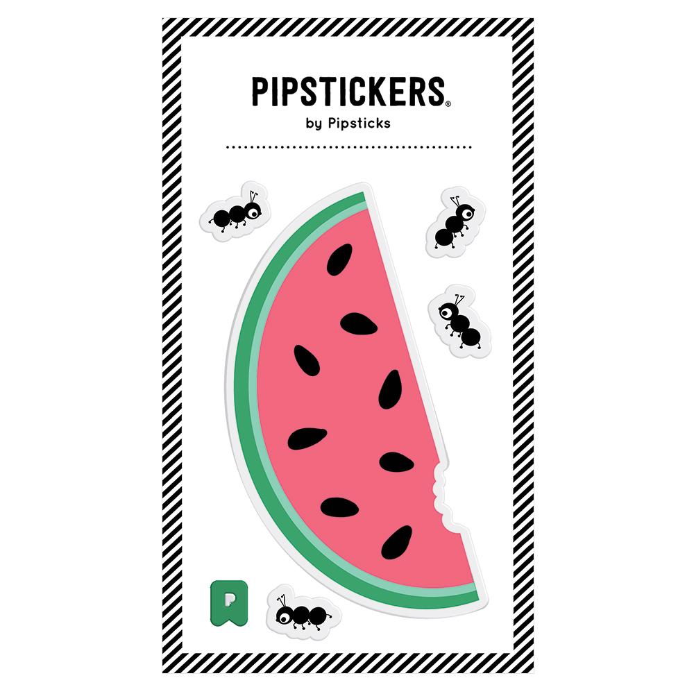 大きなふわふわのスイカ ステッカーセット