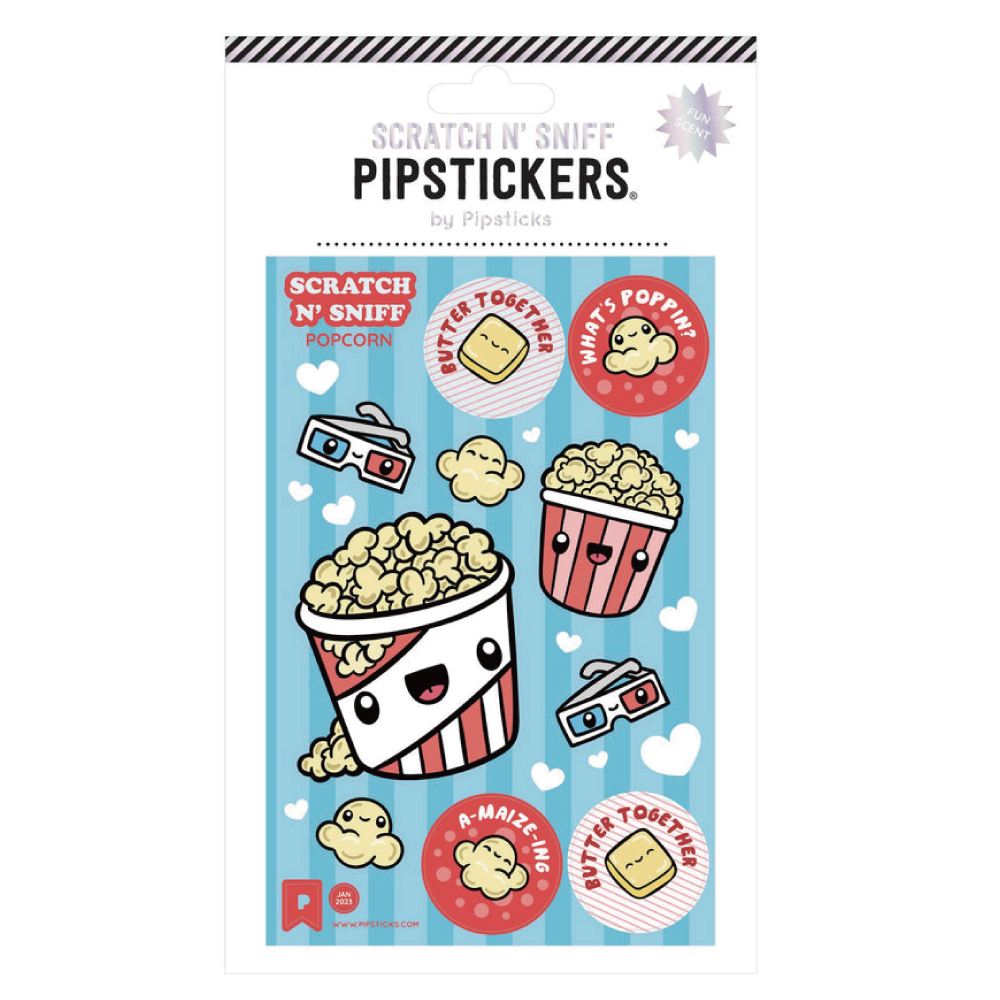 ポップコーン ステッカーセット