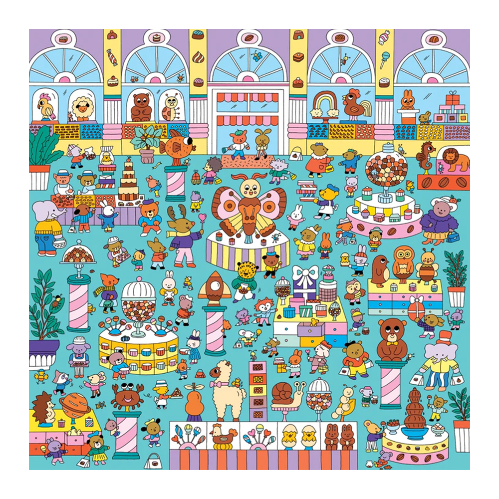 チョコレート・ショップ 500ピース ファミリー・パズル