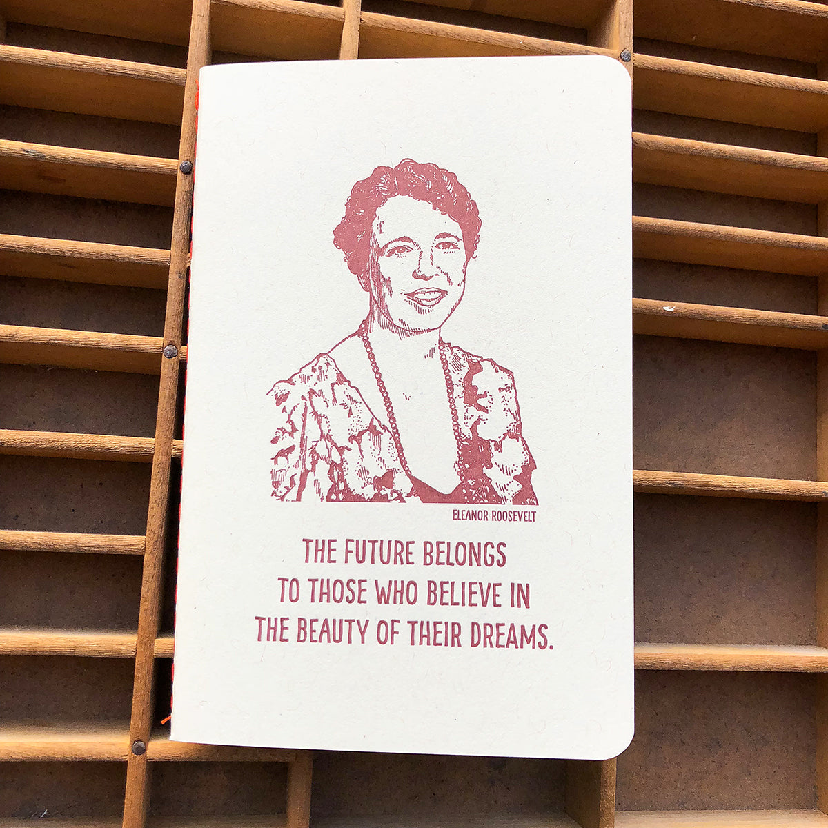 Blackbird Letterpress エレノア・ルーズベルト ノートブック Medium
