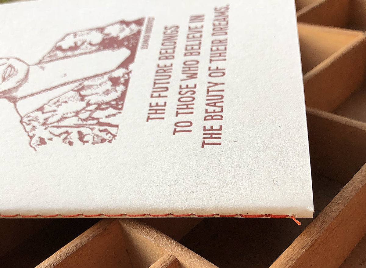 Blackbird Letterpress エレノア・ルーズベルト ノートブック Medium