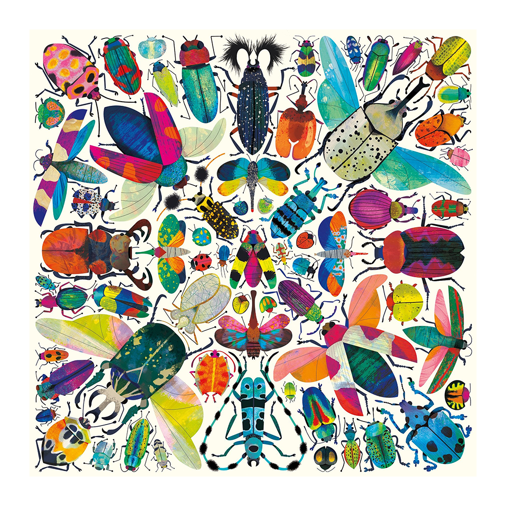 昆虫の万華鏡 500ピース・ファミリー・パズル