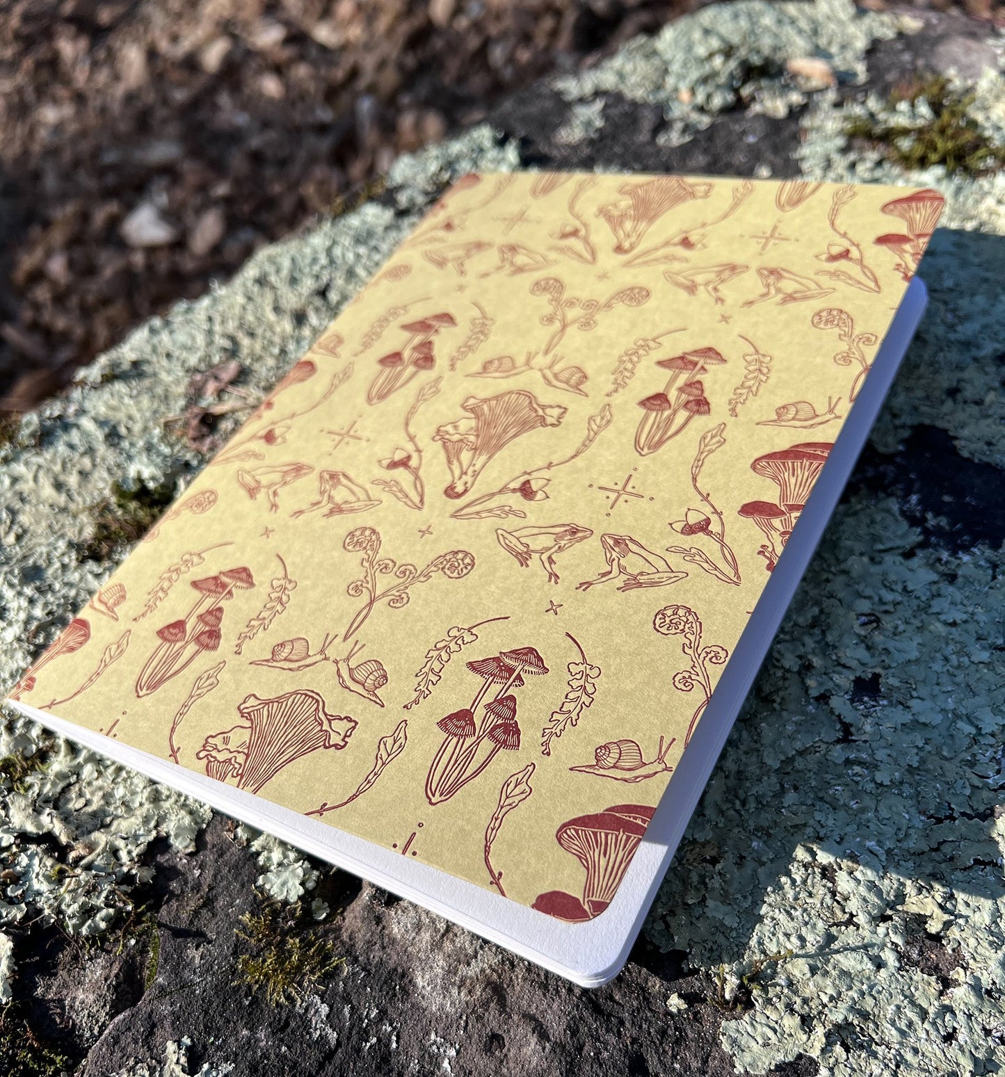 Blackbird Letter Press マッシュルーム ノートブック X-Large