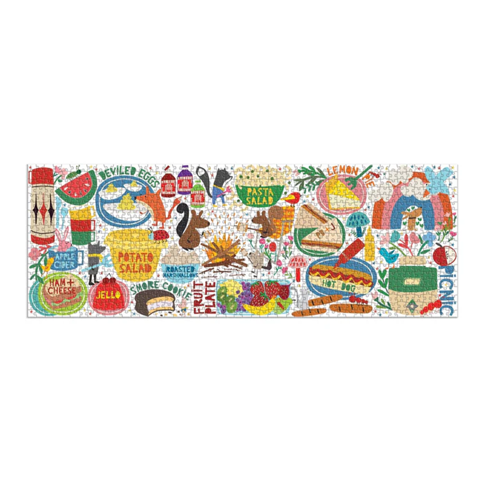 ピクニック・パーティー 1000ピース パノラマ・ファミリー・パズル