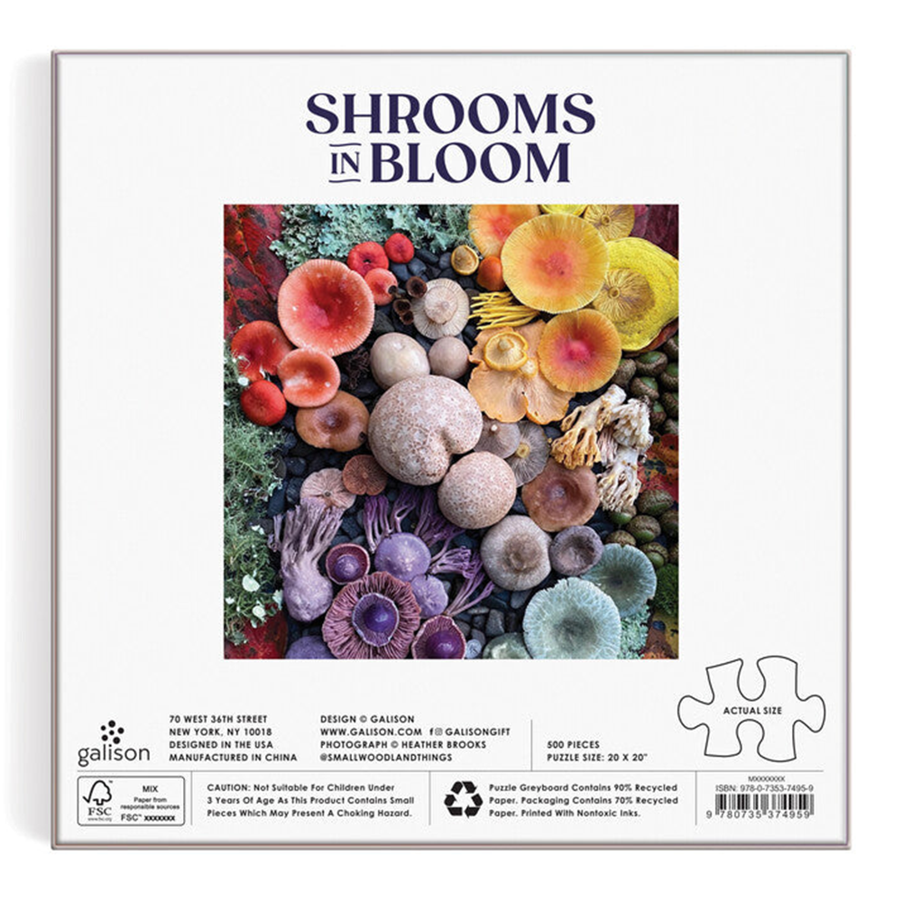 咲き誇るキノコ 500ピース・パズル