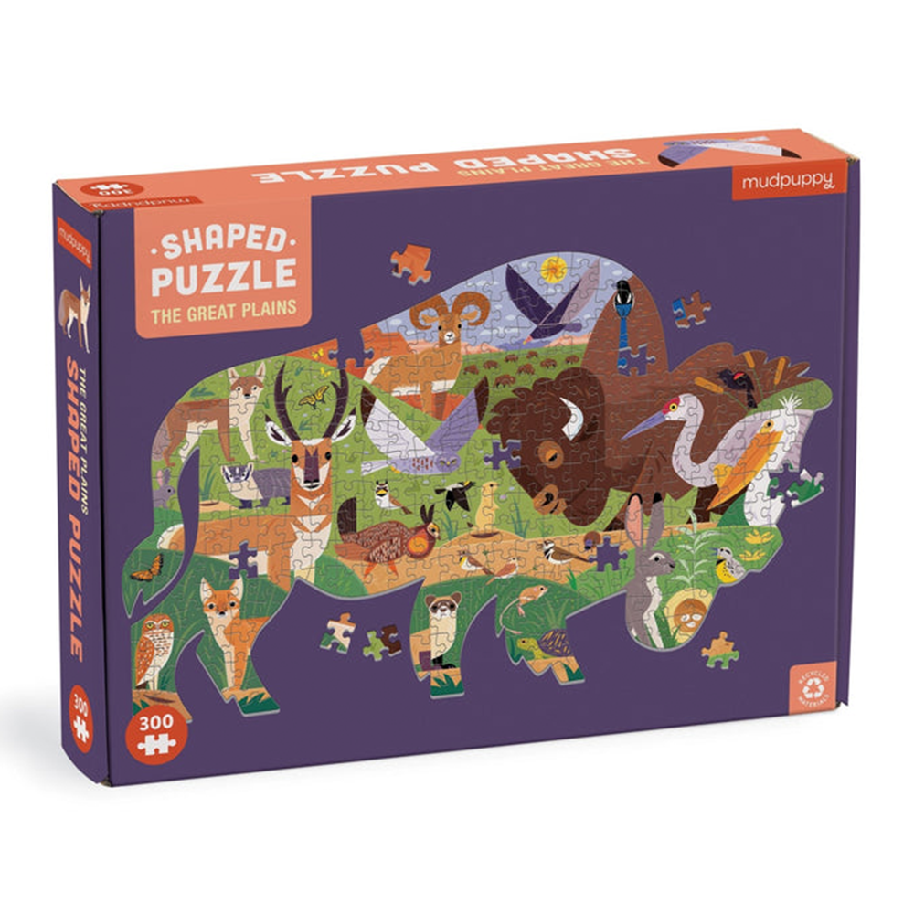 The Great Plains 300 Piece Shaped Scene Puzzle