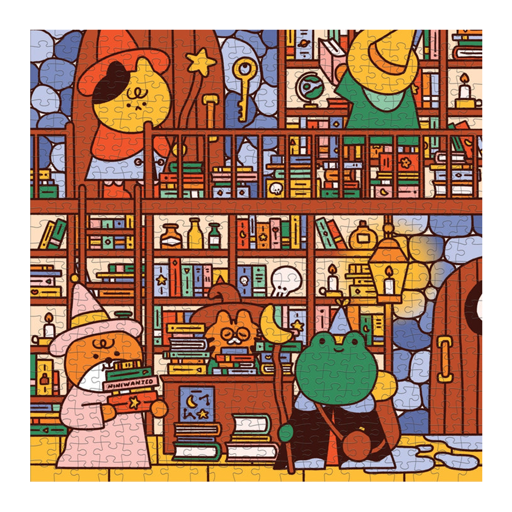 魔法使いの図書館 500ピースパズル