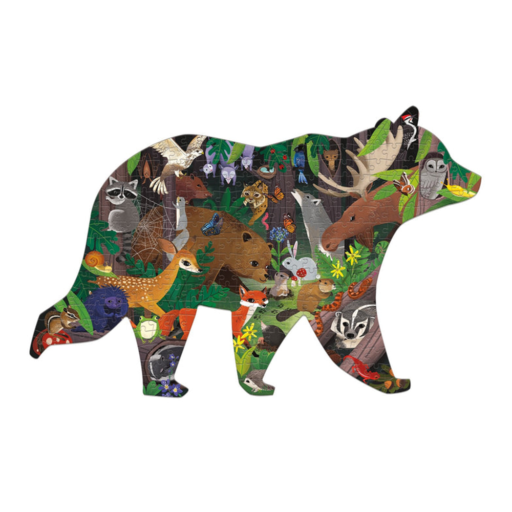 ウッドランド・フォレスト 300ピース・シェイプド・シーン・パズル