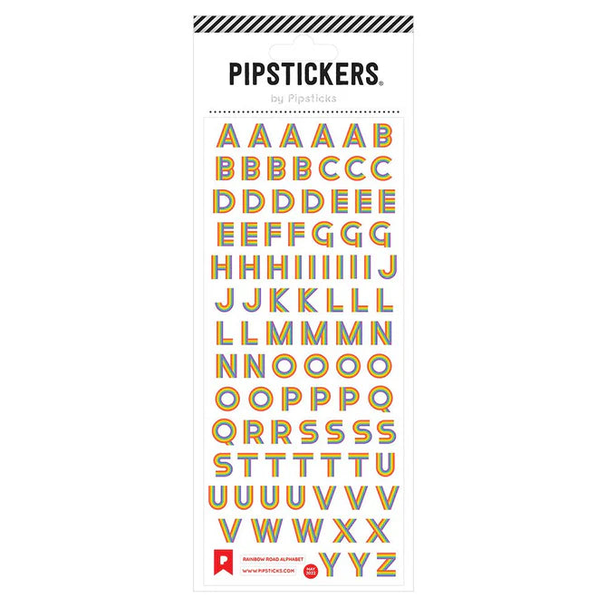 Rainbow Road Alphabet