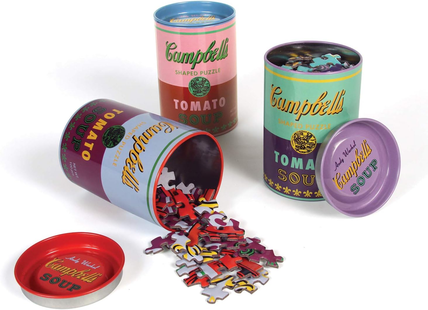 アンディ・ウォーホル 缶入りスープ缶パズル3点セット – Bazzuru
