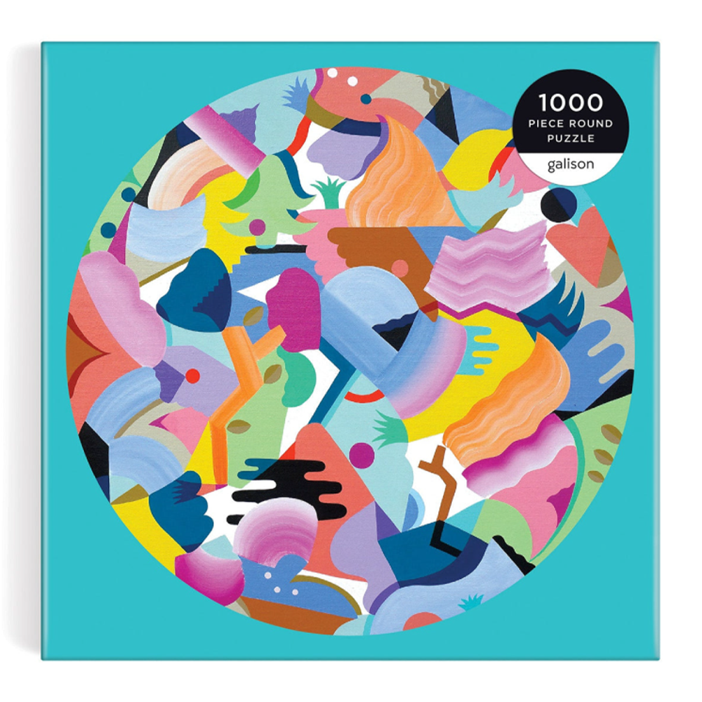 Mina Hamada Luna de Flor 1000 Piece Round Puzzle – Bazzuru Mina Hamada Luna de Flor 1000 Piece Round Puzzle – Bazzuru