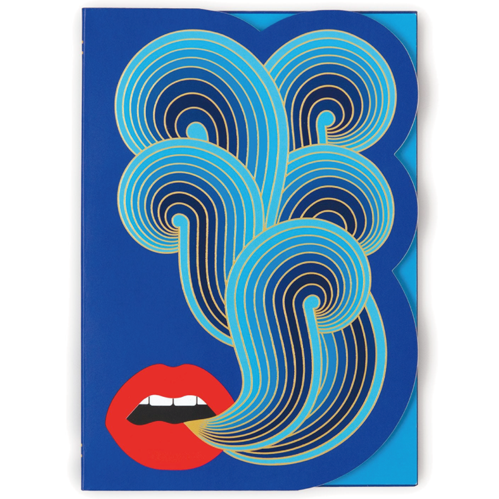 Jonathan Adler Lips A5 Diecut Journal