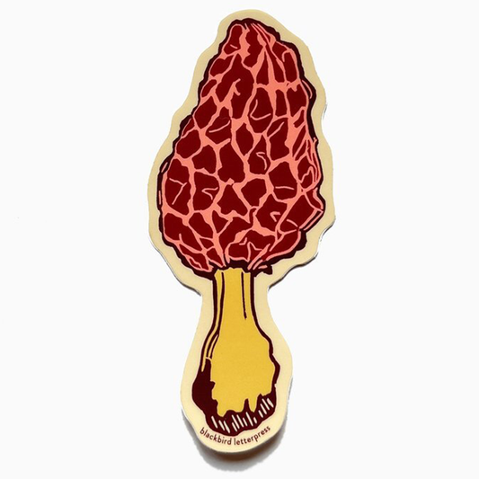 Morel Mushroom Sticker
