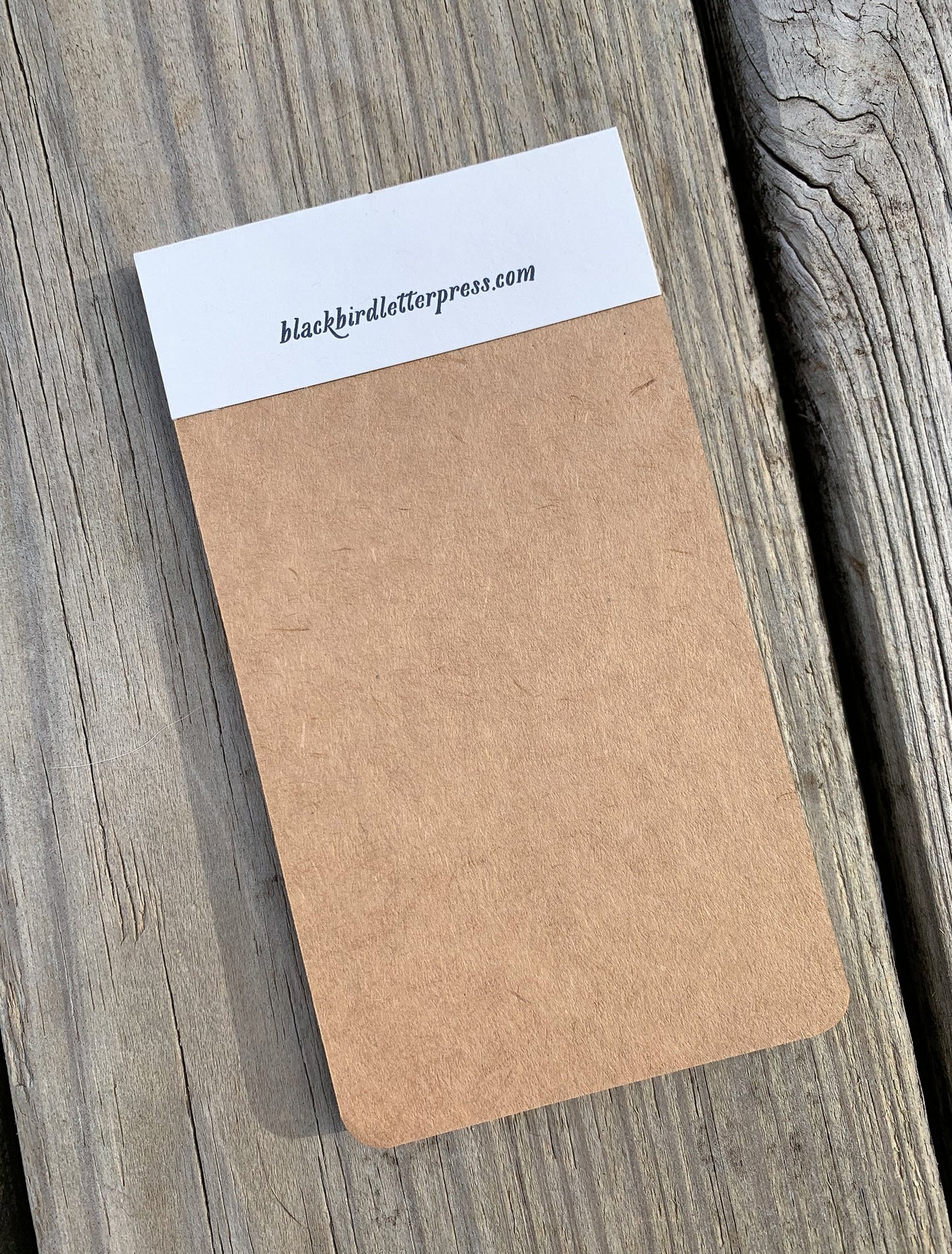 Blackbird Letterpress キツネ ジョッターメモ
