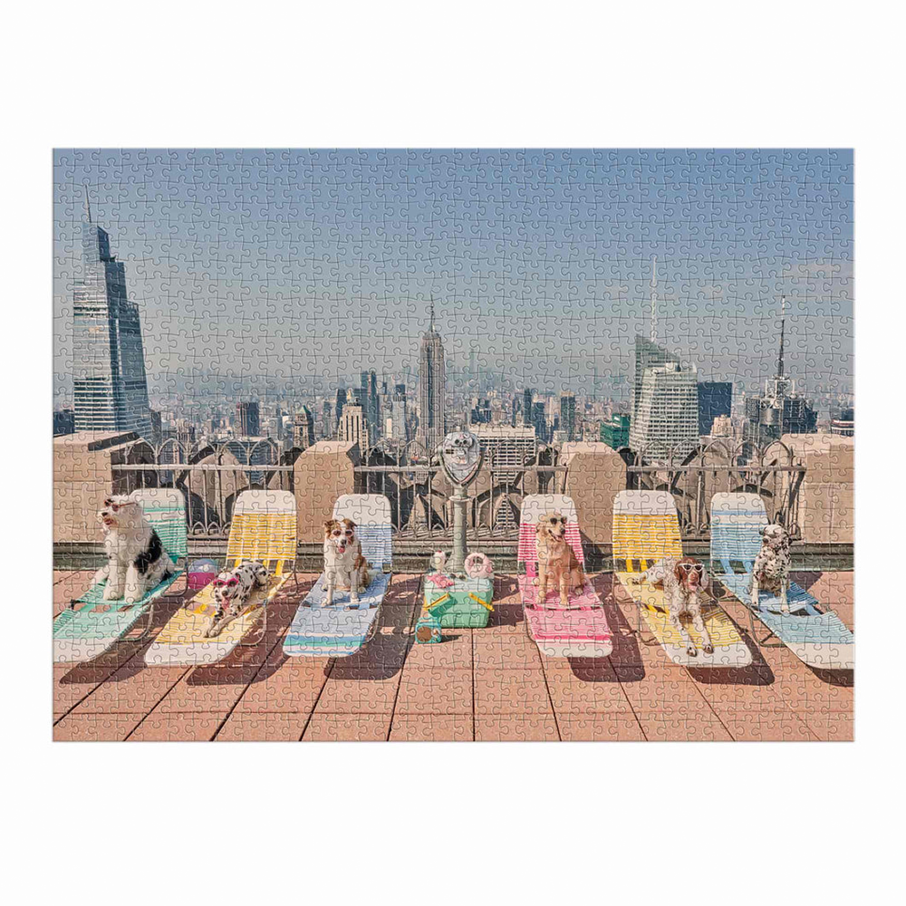Gray Malin The Dogs of New York City 1000 Piece Puzzle