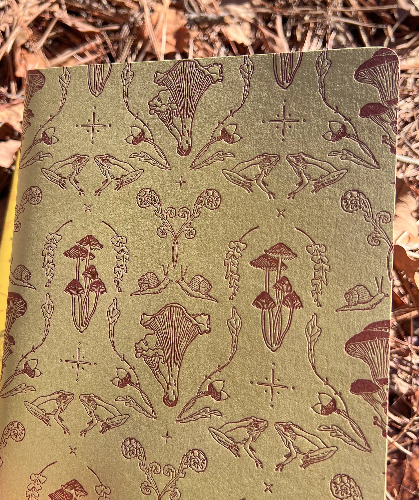 Blackbird Letter Press マッシュルーム ノートブック X-Large