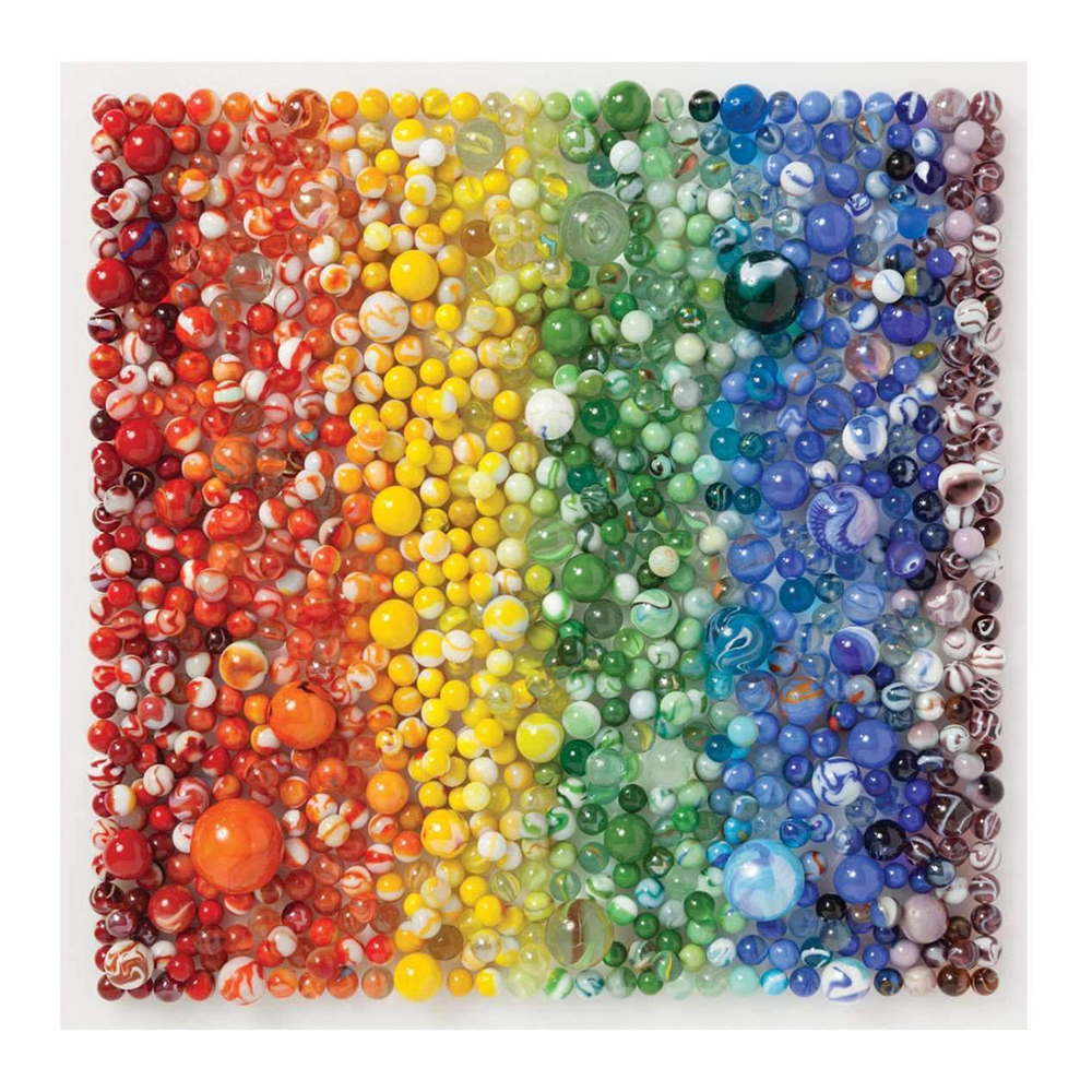 Rainbow Marbles 500 Piece Jigsaw Puzzle